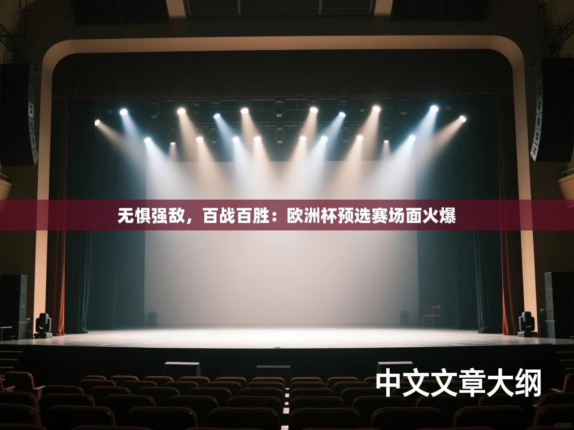 无惧强敌，百战百胜：欧洲杯预选赛场面火爆  第2张