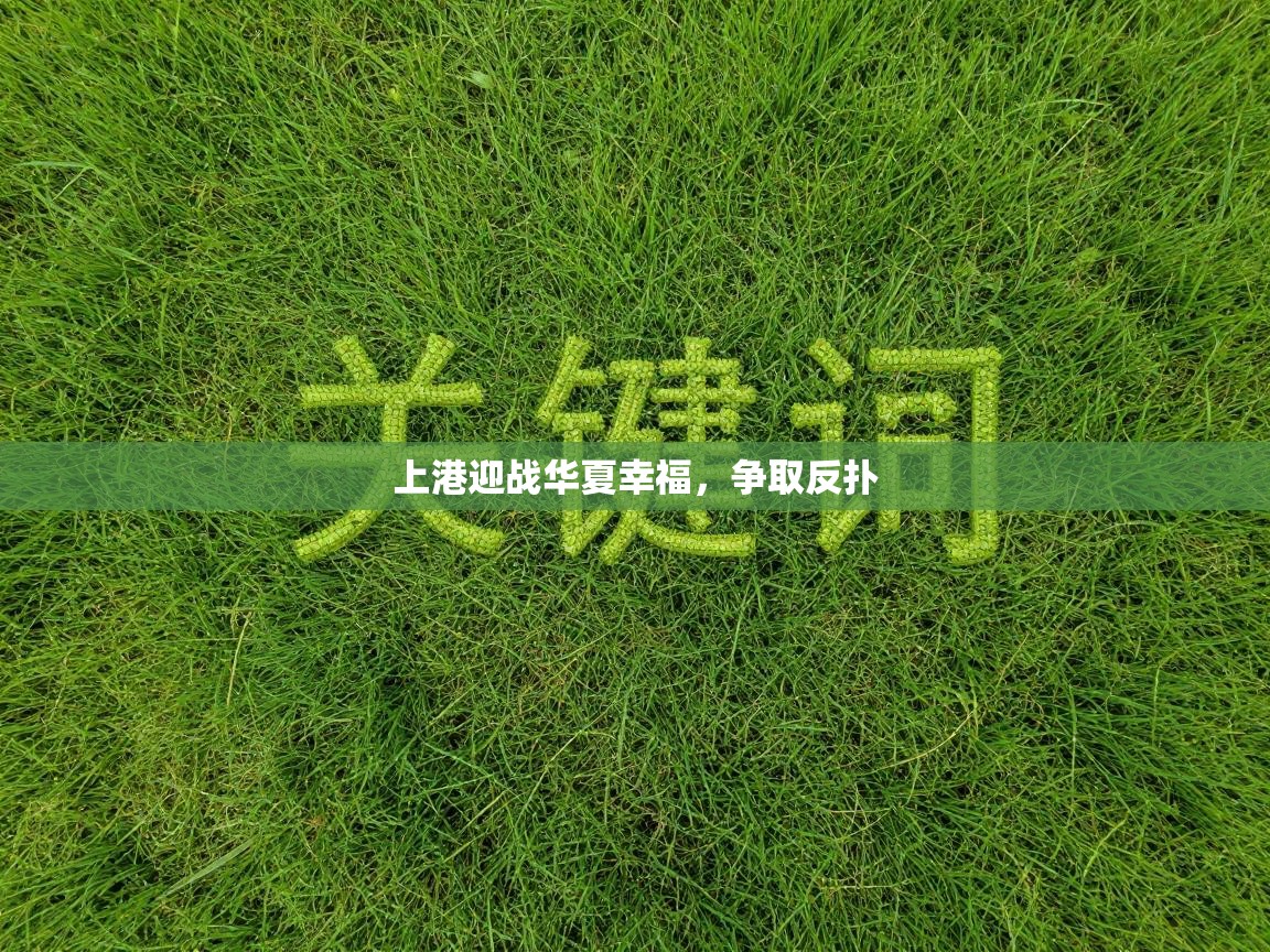 上港迎战华夏幸福，争取反扑