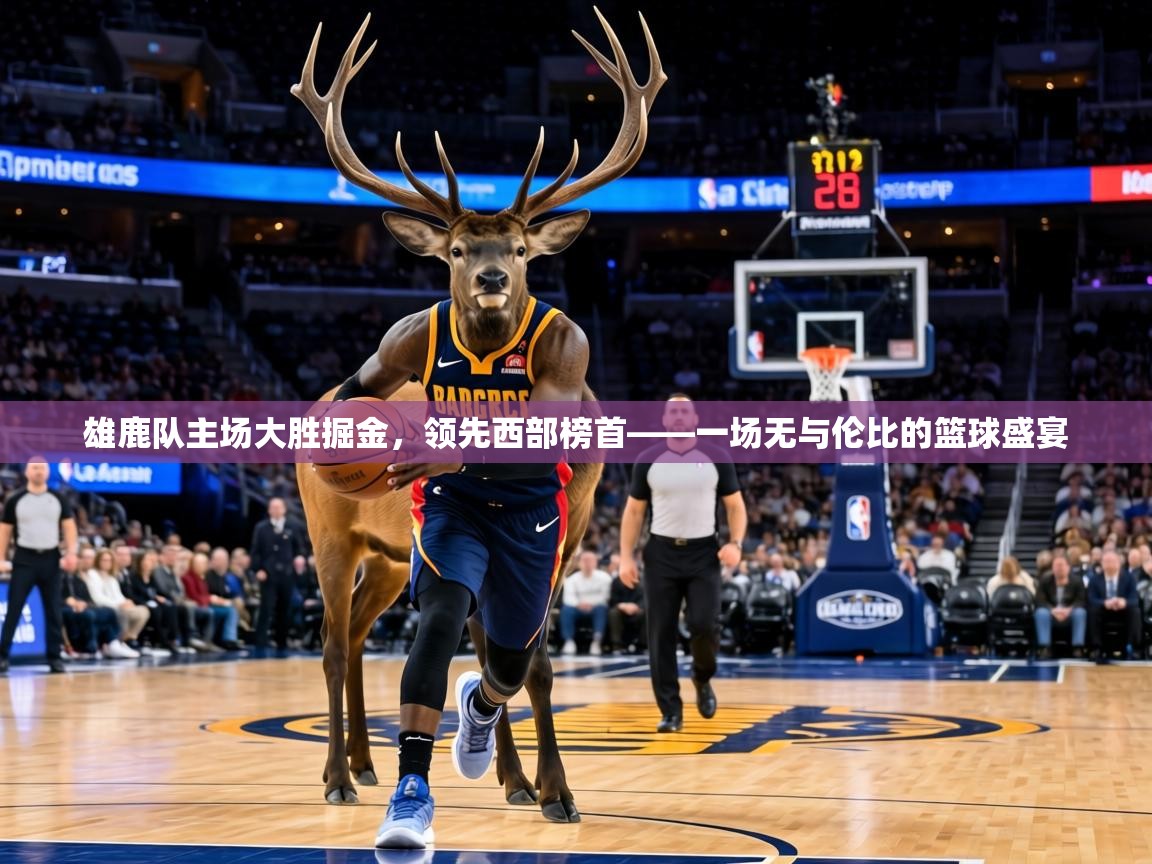 雄鹿队主场大胜掘金，领先西部榜首——一场无与伦比的篮球盛宴